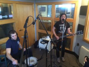 Punking Up Studio X: I Believe in Julio performing during Local Spins on WYCE.