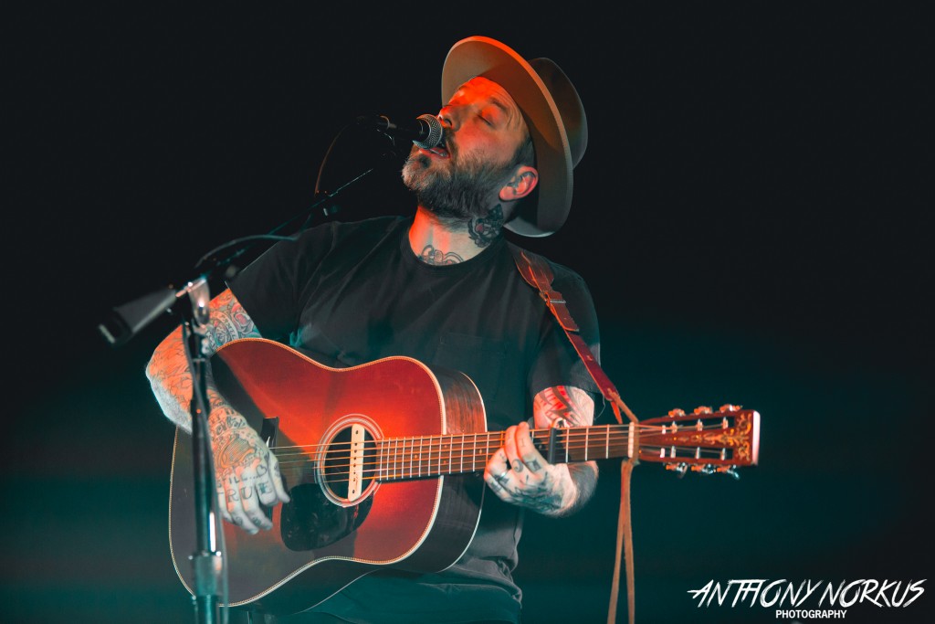 Moody and Masterful: City and Colour's Dallas Green on stage at The Intersection. (Photo/Anthony Norkus)