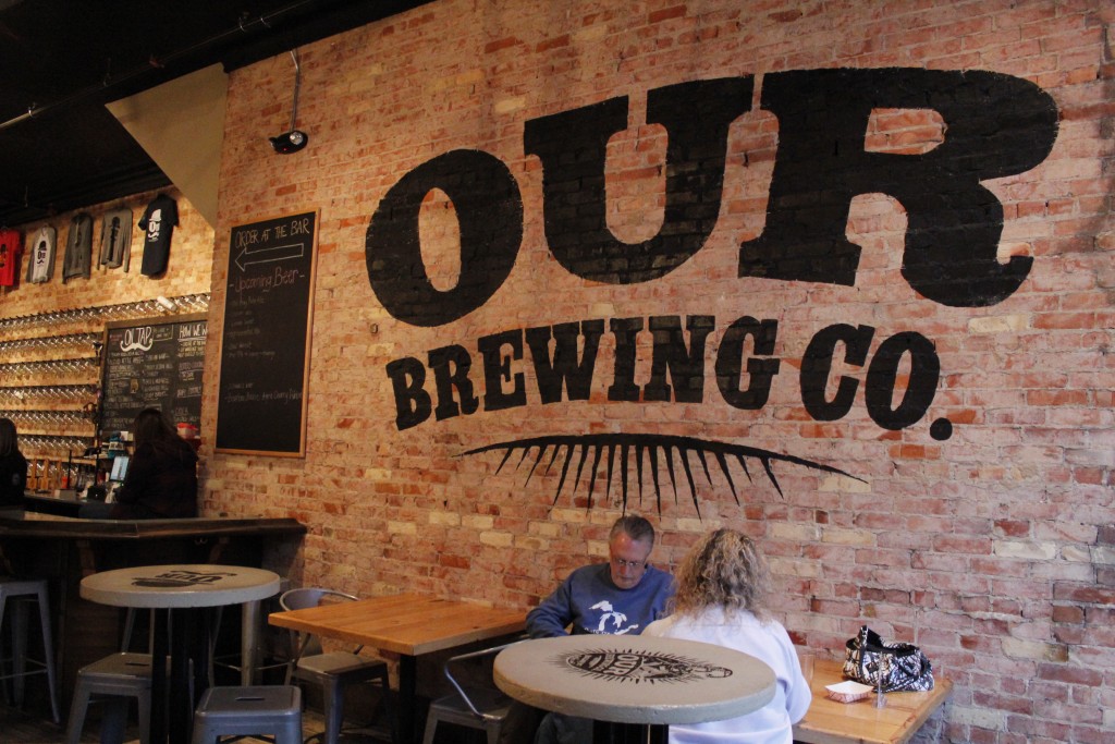 Downtown Hot Spot: Our Brewing hosts live performances on Fridays. (Photo/Anna Sink)