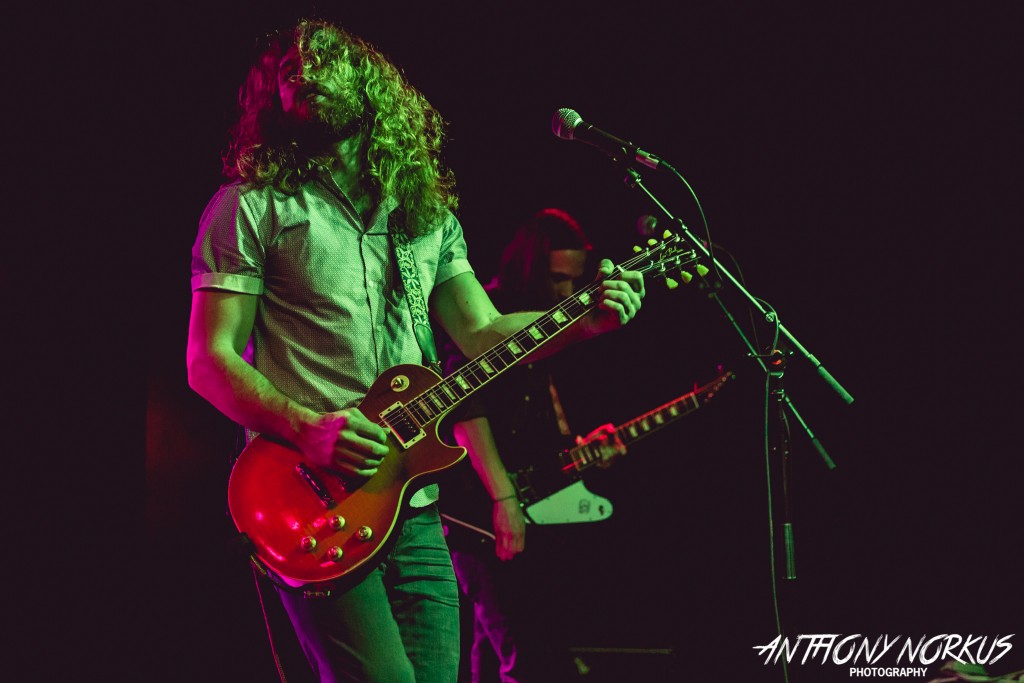 Blistering Rock: Joe "Boots" Bockheim and The Legal Immigrants pounded it out in Grand Rapids and Kalamazoo. (Photo/Anthony Norkus)