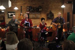 'A Good Run': The Lazy Blue Tunas at One Trick. (Photo/Anna Sink)