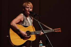 Captivating Folk: Shawn Colvin performed at St. Cecilia Music Center on Thursday. (Photo/Anna Sink)