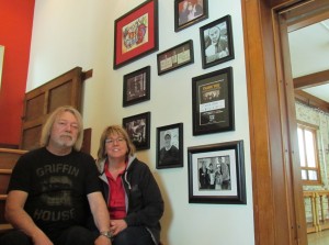 Homey Atmosphere: Visiting artists often stay upstairs. (Photo/Matt Marn)