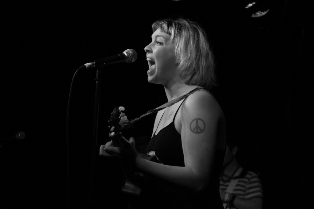 Punk Power: Tonia Broucek led The Lippies in a triumphant set Saturday. (Photo/Anna Sink)
