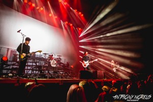 Lighting Up Van Andel Arena: Fall Out Boy on Tuesday night. (Photo/Anthony Norkus)