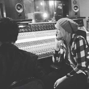 Recording 'Really Honest' Songs: Lynch in a Nashville recording studio.