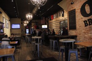 Cozy Milieu: Our Brewing has 20 taps and allows patrons to bring in their own food. (Photo/Anna Sink)